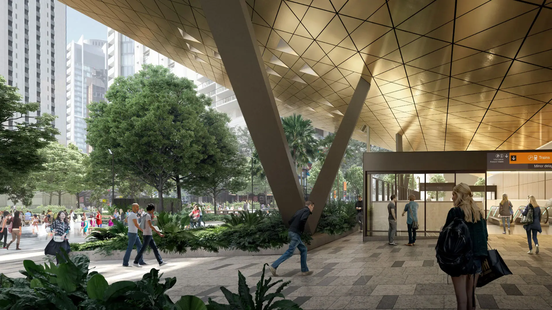 Cross River Rail Brisbane, Queensland, Australia, Transport, Infrastructure