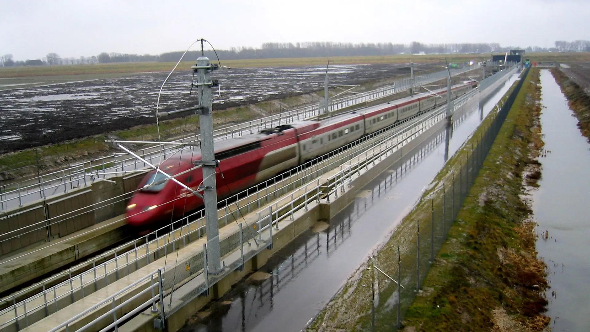 High Speed Line Zuid Amsterdam, The Netherlands, rail, infrastructure
