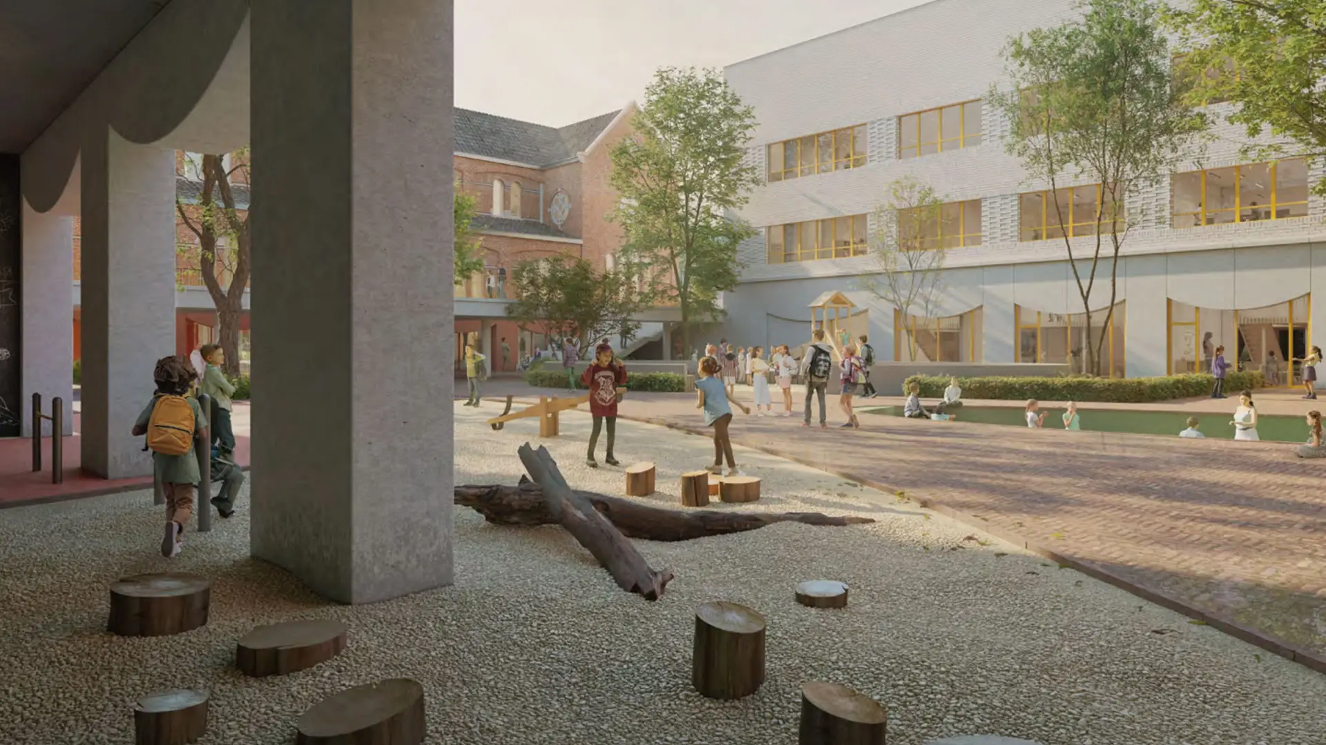 Evara vzw, Turnhout, Belgium, Evara School Cluster, Education