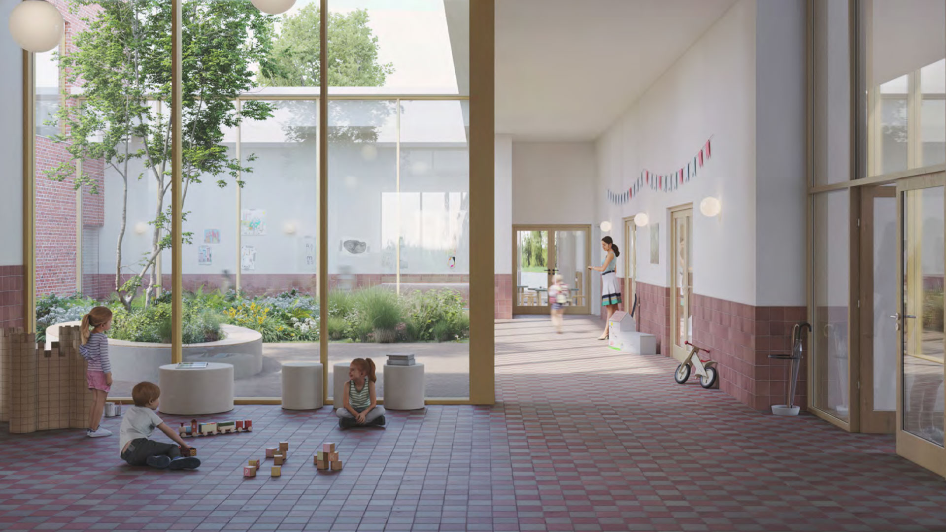 Evara vzw, Turnhout, Belgium, Evara School Cluster, Education