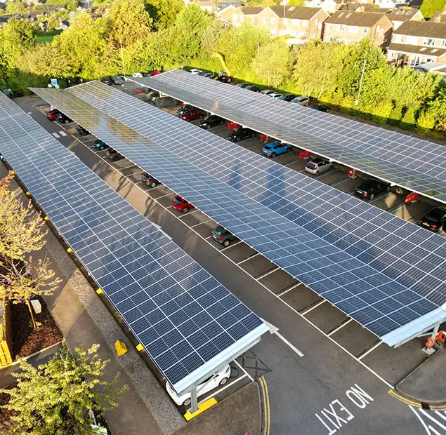 Wharfedale Locality Hospital, Leeds, UK solar panels, Sustainability, Green energy
