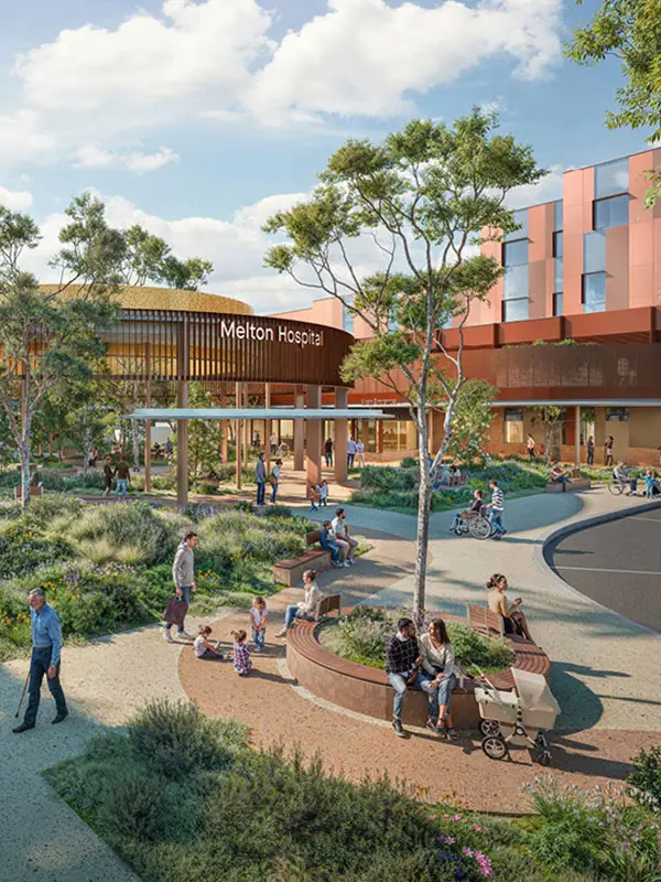 New Melton Hospital, Melbourne, Victoria - Australia, Healthcare